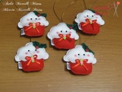 Pingente de Natal - cupcake - Marcia Martelli
