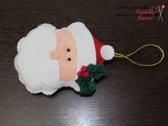Papai Noel - pingente árvore de natal - Marcia Martelli