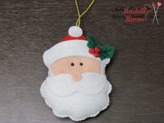 Papai Noel - pingente árvore de natal - Marcia Martelli