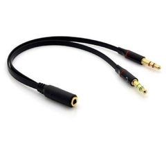 Cable Adaptador Audio 2 plug macho a 1 plug hembra para Pc / AC-3.5A2 - 938 - comprar online