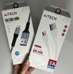CABLES USB - C Y USB - V8 (3A) AITECH - comprar online