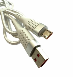 CABLE MICRO USB MALLADO CON LUZ LED 1 METRO TIME 6231 - APC | Accesorios Para Celulares