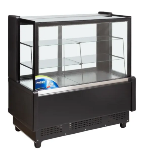 Vitrina Tortera Negra Patisserie Bestcold