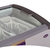 Freezer 270 lts Inelro Tapa Vidrio Inclinado FIH-270PI - comprar online