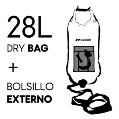 Boya Aquon 28L Dry Bag con Red - tienda online