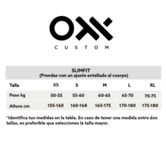 Jersey OX Custom Slim Fit modelo Andes Dama Bordo/Blanco - comprar online