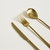 Set Cubiertos Soho Gold - comprar online