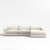 Sofa Sidney Chaise Large - Andrea Deco Home 