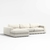 Sofa Sidney Chaise Large - comprar online