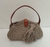 Bolso pequeño tejido en crochet con cuero - comprar online