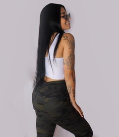 Calça jogger camuflada - comprar online