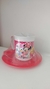 Taza + plato minnie