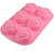 Molde cupcake x 6 de silicona