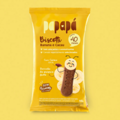 Biscotti Banana e Cacau 60g Papapa