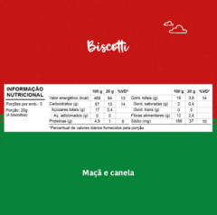 Biscotti Maçã e Canela 60g Papapa - comprar online