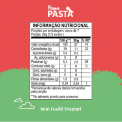 Papa Pasta Mini Fusilli, Tricolori 200g. - comprar online