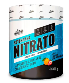 Beterraba Nitrato Sabor Laranja com Morango, Shark Pro 300g