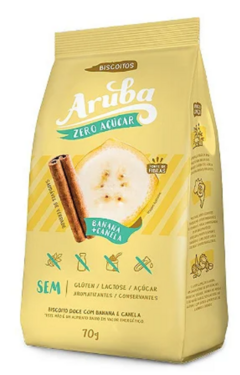 Biscoito Banana e Canela Aruba 80g