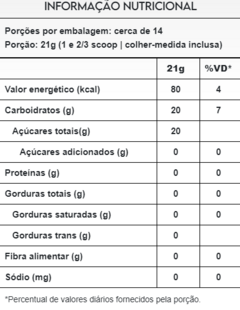 Palatinose Puravida 300g - comprar online