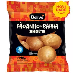 Bisnaguinha Sem Glúten Sem Lactose Sem Leite Com Vitaminas Belive - loja online