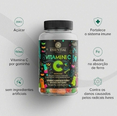 Vitamini C Imunidade Essential Nutrition 60 gomas - comprar online