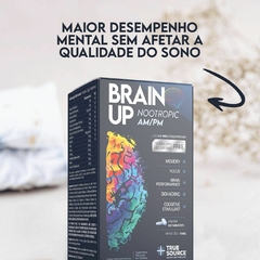 Nootrópico Brain Up AM/PM 60 tabletes True Source - comprar online