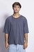 Remera over boxy - Gris