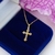 Pingente Cruz Trindade Ouro 18K Pequeno - comprar online