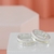 Alianças Namoro Ouro E Prata Diamantadas E Polidas 6mm 12g - comprar online