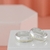 Alianças Namoro Ouro E Prata Polidas E Diamantadas 6mm 12g 1 Pedra - comprar online
