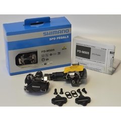 Pedales Shimano Pd M505 Con Calas