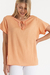 408 CINTIA , BLUSA CON PUNTILLA EN CUELLO. en internet
