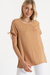 405 DIANA, BLUSA CON MANGAS GOTA Y LAZO .