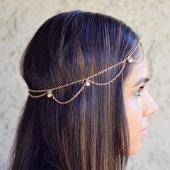 Headchain pérolas água doce