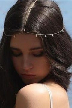 Headchain duplo cristais - comprar online