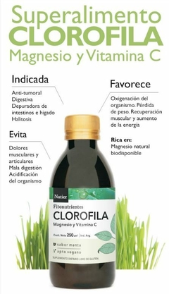 Clorofila Con Magnesio Natier, Desintoxica - Almacén Verdemas