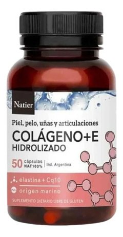 Natier Colágeno + Vitamina E Con Coq10 50 Caps - comprar online