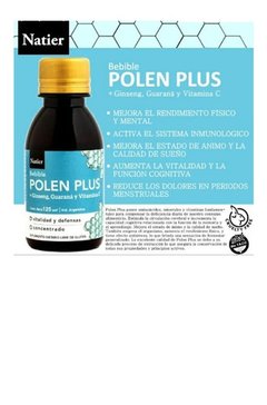 Natier Polen Plus + Ginseng + Guaraná + Vitamina C 125cm3 - comprar online