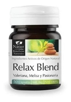 Natier Relax Blend Relajante Natural 50 Caps - tienda online