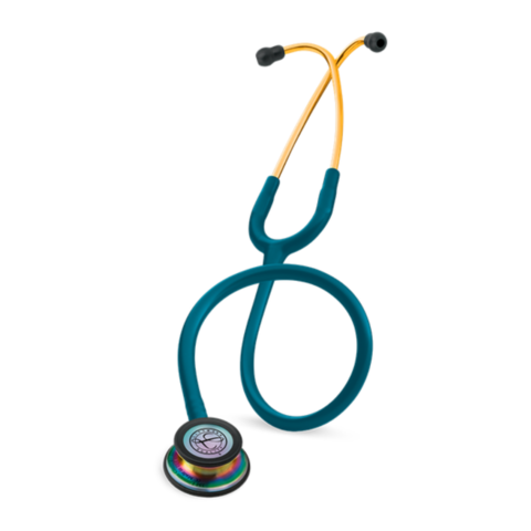 Estetoscópio Littmann Classic III 5807 Caribbean Blue Rainbow