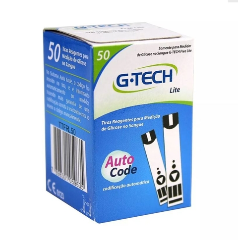 Tiras Reagentes para medir glicose G-Tech Lite 100 UNIDADES - comprar online