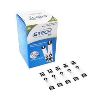 Tiras Reagentes para medir glicose G-Tech Lite 100 UNIDADES - comprar online