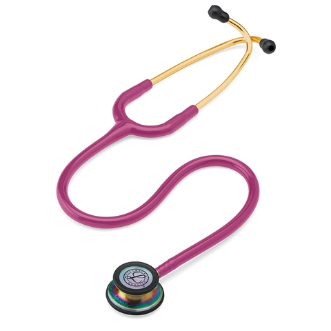 Estetoscópio Littmann Classic III 5806 Raspaberry Rainbow