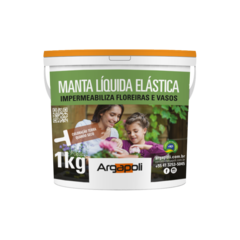 MANTA LÍQUIDA - Impermeabiliza Vasos e Floreiras - 1 kg