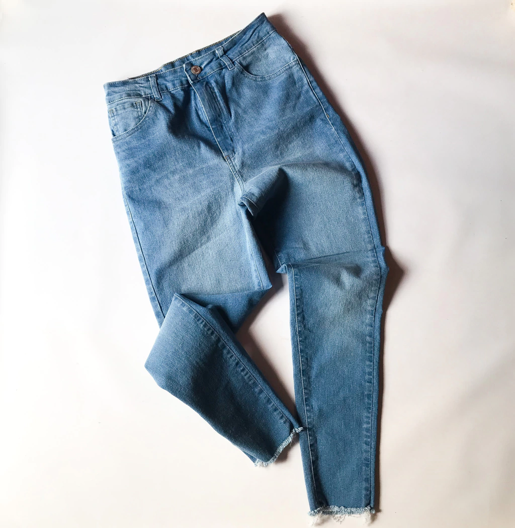 Jean skinny Crop