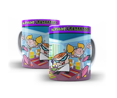 Caneca Colecionável Dexter e sua Turma em cerâmica 325ml - comprar online