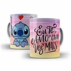 Caneca Eu Te Amo cada vez mais 325ml em ceramica Orathea