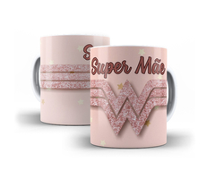 Caneca Super Mãe 325ml em cerâmica Decorativa Orathea na internet