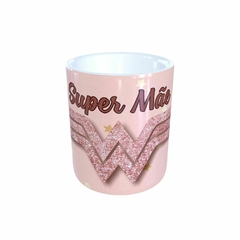 Caneca Super Mãe 325ml em cerâmica Decorativa Orathea - loja online