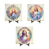 Quadro Azulejo Jesus Cristo 3 Modelos a sua escolha com suporte Orathea